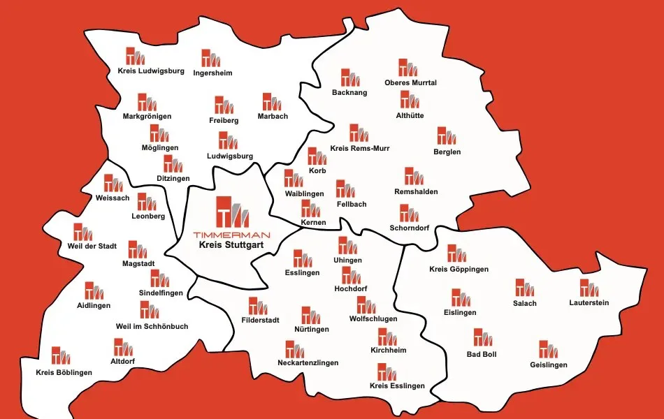 Einsatzgebiet: Stuttgart und die Landkreise Ludwigsburg, Böblingen, Esslingen, Rems-Murr und Göppingen